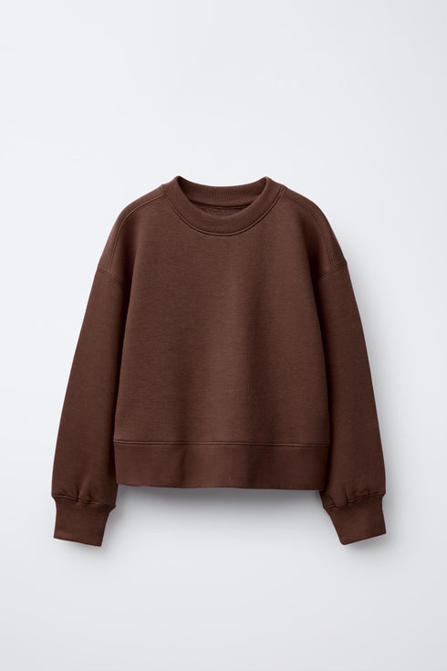 ZARA BASIC SPORTY SWEATSHIRT